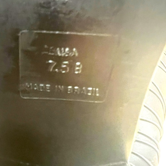 Schutz brand over the knee suede boots w/ lace up the back size 7.5 leather - Picture 6 of 7